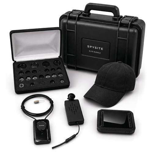 Professional covert body camera monitoring system designed for investigative operations and mobile field deployment