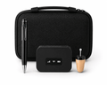 Professional remote audio monitoring pen system with portable deployment accessories and mobile access capability
